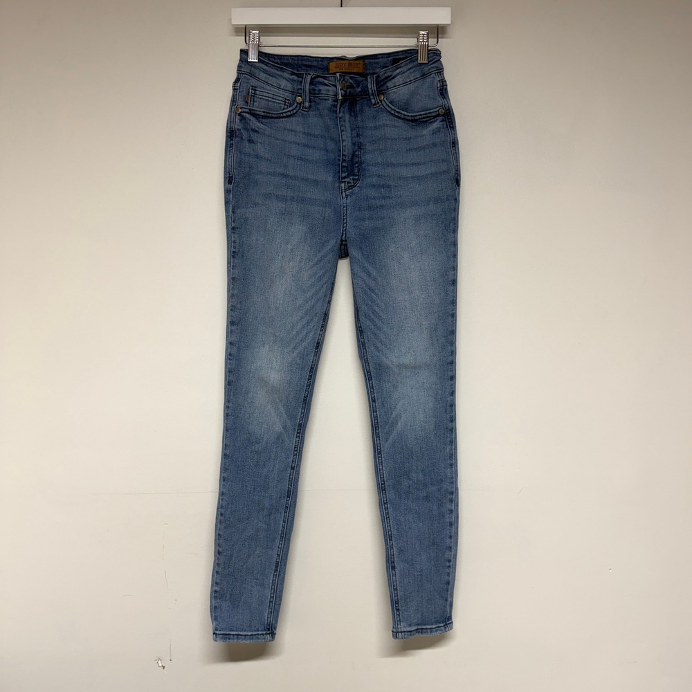 Judy Blue Womens Size 7/28 Skinny Fit Denim Jeans Blue High Rise